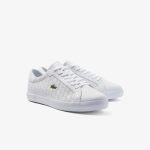 کفش مردانه Lacoste Powercourt Monogram سفید 744SMA0096_21G