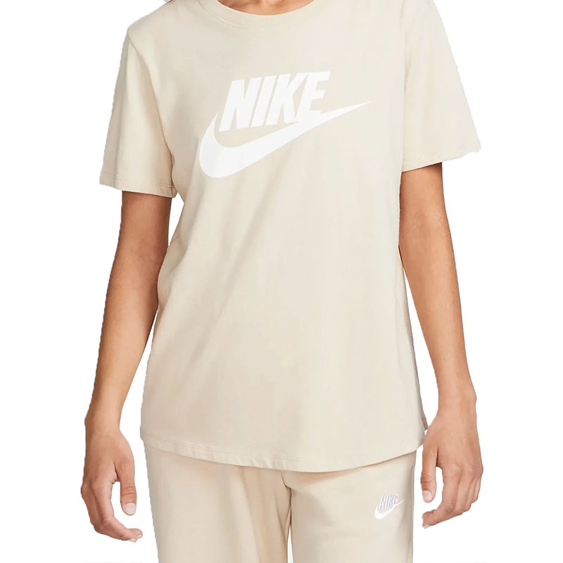 تیشرت زنانه نایکی Sportswear Essentials بژ مدل DX7906‑126