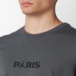 تیشرت مردانه Air Jordan x Paris Saint-Germain مدل DZ2940-068 رنگ خاکستری