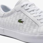 کفش مردانه Lacoste Powercourt Monogram سفید 744SMA0096_21G